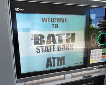 bath state bank atm screen