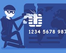 fraudster stealing card